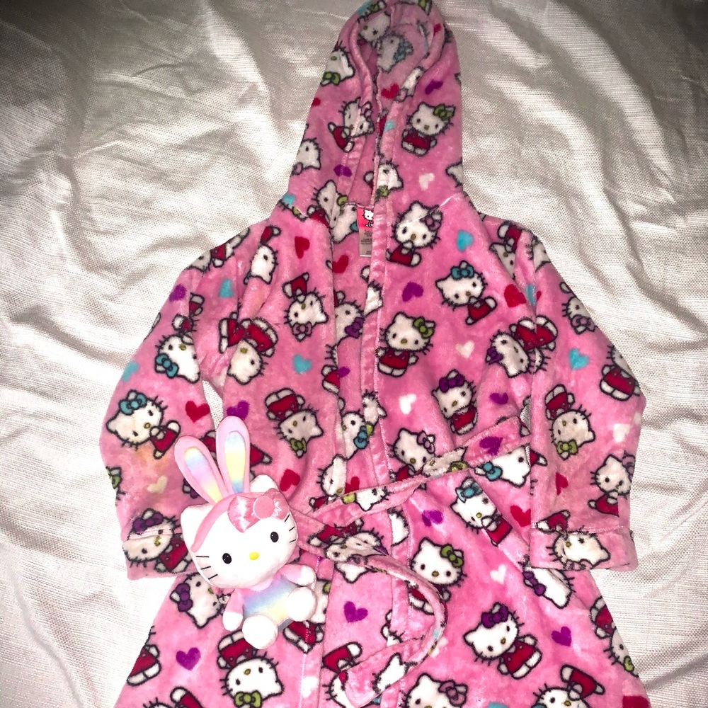 Y2k Hello Kitty Robe